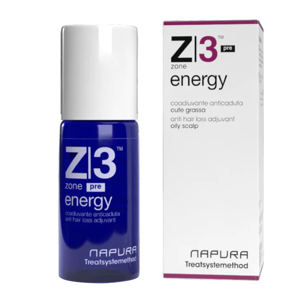 NAPURA Z3 Energy Pre Spray 50ml - Інтенсивний локальний спрей проти випадіння для жирної шкіри голови - фото №1 NAPURA Z3 Energy Pre Spray 50ml - Інтенсивний локальний спрей проти випадіння для жирної шкіри голови - фото №1